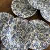 Assiette creuse - Myott Meakin - England - Fleurs bleues