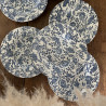 Assiette creuse - Myott Meakin - England - Fleurs bleues