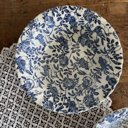 Saladier - Myott Meakin - England - Fleurs bleues