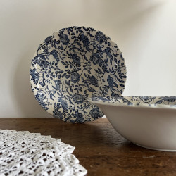 Saladier - Myott Meakin - England - Fleurs bleues
