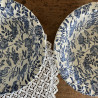 Saladier - Myott Meakin - England - Fleurs bleues
