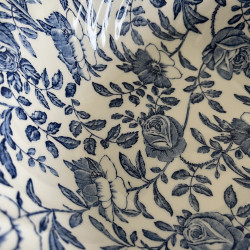 Saladier - Myott Meakin - England - Fleurs bleues