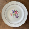 Assiettes plates en porcelaine (lot de 6) - Gien - Florence