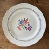 Assiettes plates en porcelaine (lot de 6) - Gien - Florence