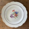 Assiettes plates en porcelaine (lot de 6) - Gien - Florence