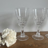 Verres à vin (lot de 4) - Cristal D'Arques - Pompadour