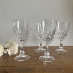 Verres à vin (lot de 4) - Cristal D'Arques - Pompadour