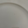 Grand Plat Rond - Digoin Sarreguemines - Ivoire