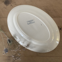 Plat oval - Sarreguemines U&Cie - Noisettes
