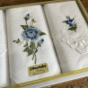 Mouchoirs brodés (lot de 3) - Vintage - Winkler