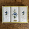 Mouchoirs brodés (lot de 3) - Vintage - Winkler