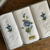 Mouchoirs brodés (lot de 3) - Vintage - Winkler