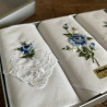Mouchoirs brodés (lot de 3) - Vintage - Winkler