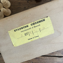 Pions d'échecs en bois - Lardy International