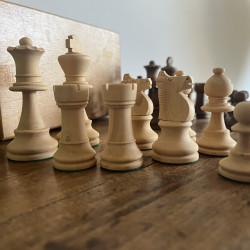 Pions d'échecs en bois - Lardy International
