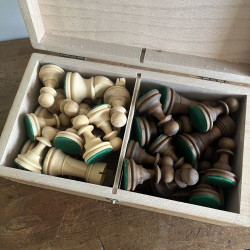 Pions d'échecs en bois - Lardy International