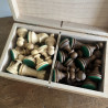 Pions d'échecs en bois - Lardy International