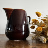 Pichet vintage - Villeroy & Boch - Marron émaillé