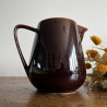 Pichet vintage - Villeroy & Boch - Marron émaillé
