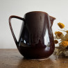 Pichet vintage - Villeroy & Boch - Marron émaillé