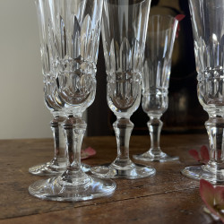 Flûtes à Champagne (lot de 5) - Baccarat - Picadilly