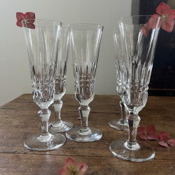 Flûtes à Champagne (lot de 5) - Baccarat - Picadilly