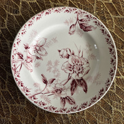 Assiettes plates (lot de 8) - Terre de Fer - 2264 - France