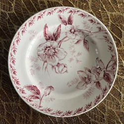 Assiettes plates (lot de 8) - Terre de Fer - 2264 - France