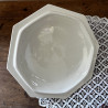 Soupière - Faïence blanche perlée - Montereau (B)