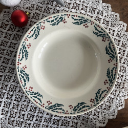 Trio d'assiettes - Moulin des Loups - Houx