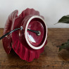 Lampe à poser Vintage - Coquillage - Rouge grenat