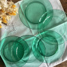 Assiettes à dessert (lot de 5) - Arcoroc - Vert Emeraude