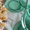 Assiettes à dessert (lot de 5) - Arcoroc - Vert Emeraude
