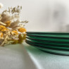 Assiettes à dessert (lot de 5) - Arcoroc - Vert Emeraude