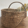 Panier en osier ancien