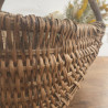 Panier en osier ancien