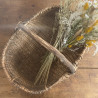 Panier en osier ancien