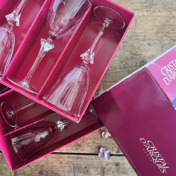 Verres à vin (lot de 6) - Cristal D'Arques - Diamantis