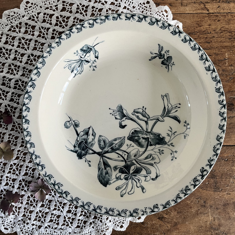 Plat creux - Gien - Chèvrefeuille