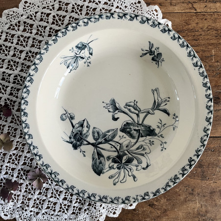 Plat creux - Gien - Chèvrefeuille