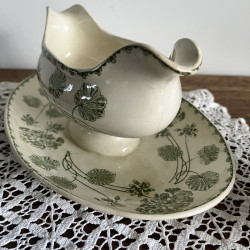 Saucière - Sarreguemines U&Cie - Géranium