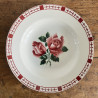 Assiettes creuses (lot de 2) - Digoin Sarreguemines - Saverne