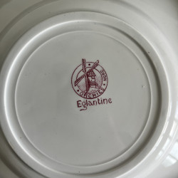 Assiette plate - Orchies - Eglantine