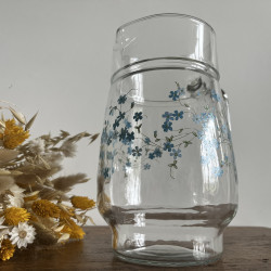 Carafe en verre - Véronica - Myosotis