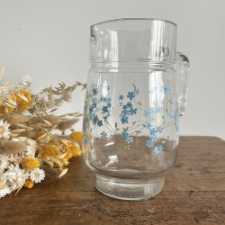 Carafe en verre - Véronica - Myosotis