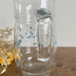 Carafe en verre - Véronica - Myosotis
