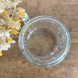 Carafe en verre - Véronica - Myosotis