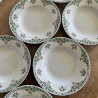 Assiettes creuses (lot de 6) - Niderviller - Fontenay