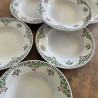Assiettes creuses (lot de 6) - Niderviller - Fontenay