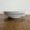 Assiettes creuses (lot de 6) - Niderviller - Fontenay